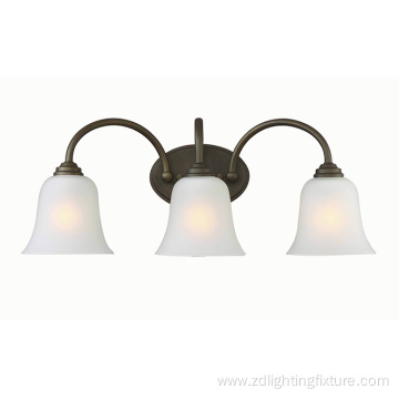 Antiqued Steel Bathroom Vanity Lamps Wall Lighting